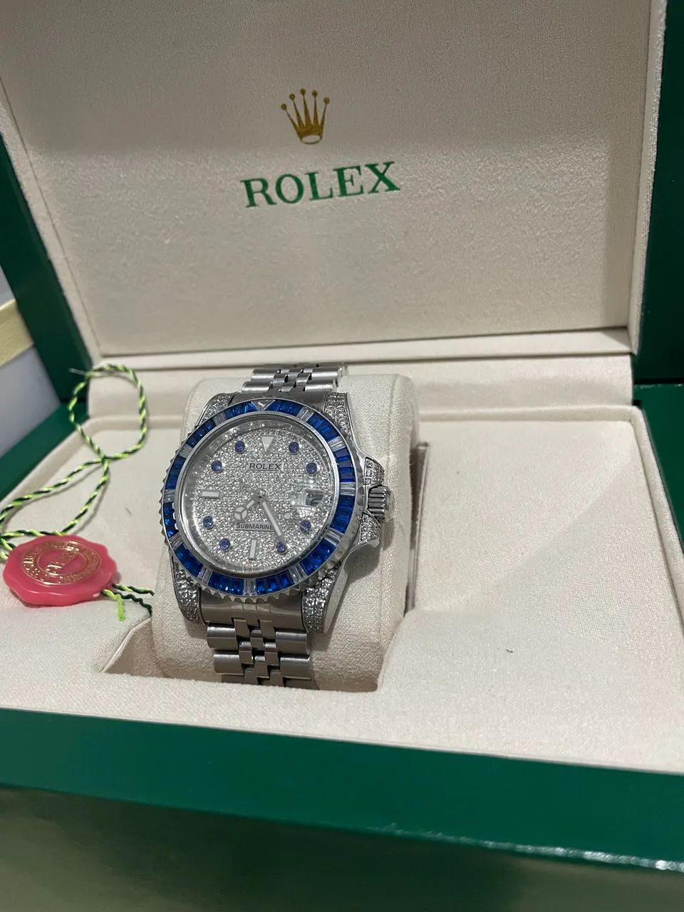 Rolex cravejado  - Foto 5