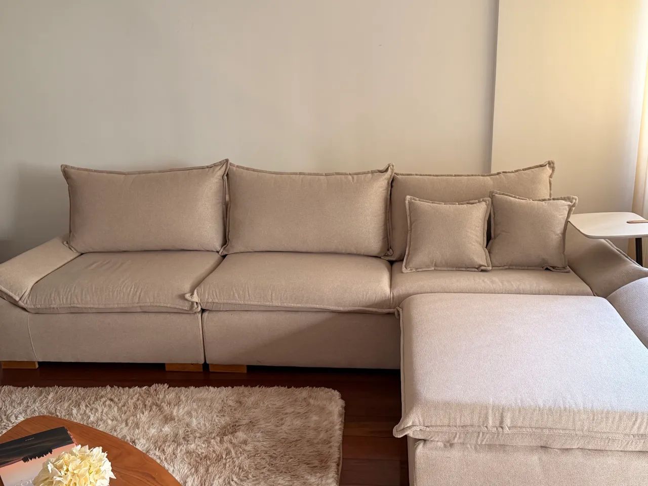 Sofá em L chaise  - Foto 4