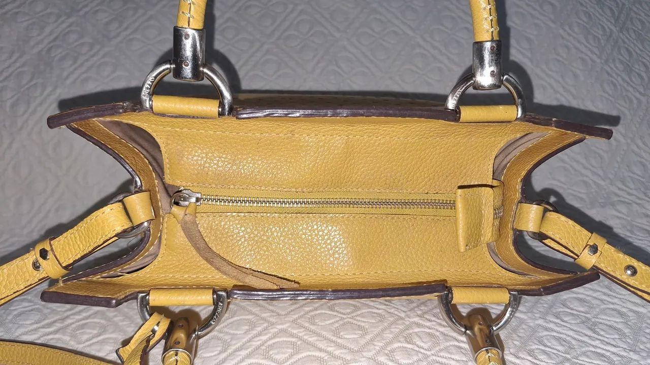 Bolsa AREZZO ( COURO DE AVESTRUZ)  - Foto 4