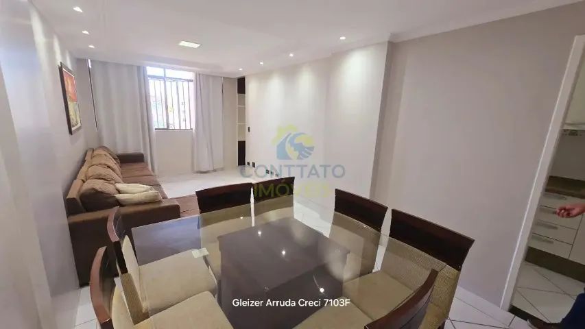 EDIFICIO VILA BELA CENTRO DE CUIABA AV DO CPA 3 QUARTOS COM PLANEJADOS E AR CONDICIONADO  - Foto 2