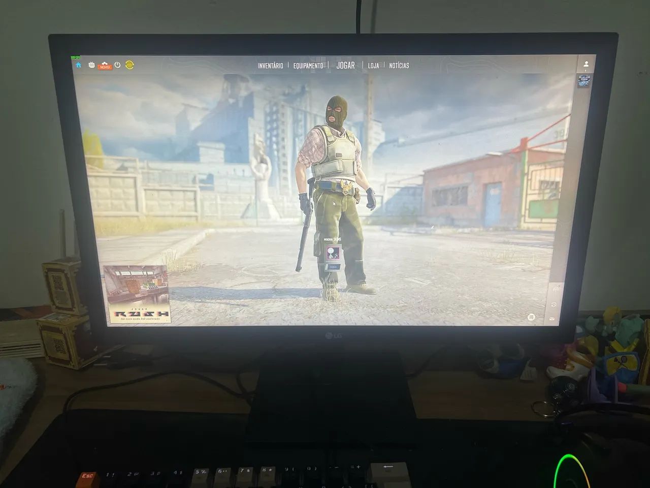 Vendo monitor LG 75hz 21,5 polegadas  - Foto 5