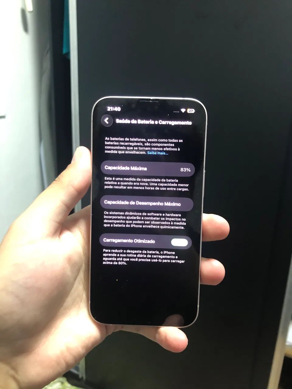 IPHONE 13 Normal 128 Gb em ótimo estado - Foto 4