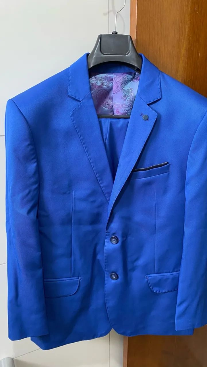 Terno azul novíssimo da marca mioche  - Foto 4