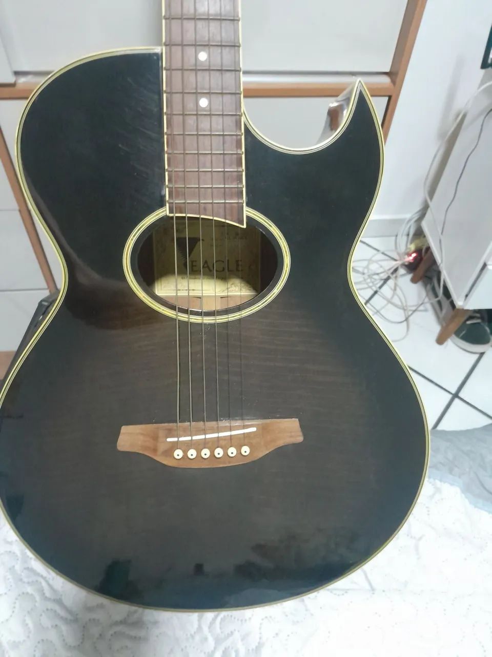 Violão Eletroacústico Eagle GL 36 *OPORTUNIDADE* - Foto 2