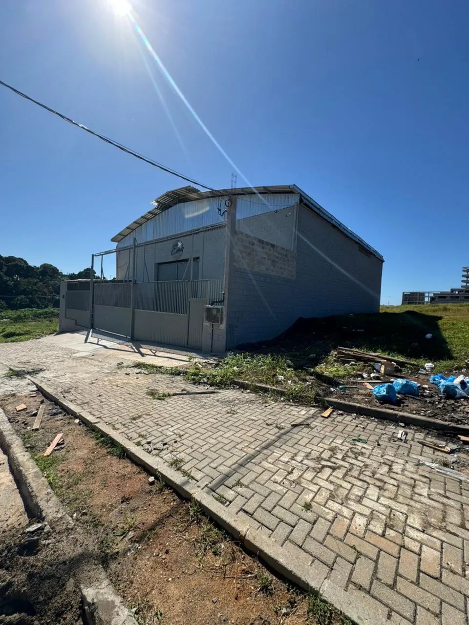 Fechamento de galpão obra completa serralheria  - Foto 2