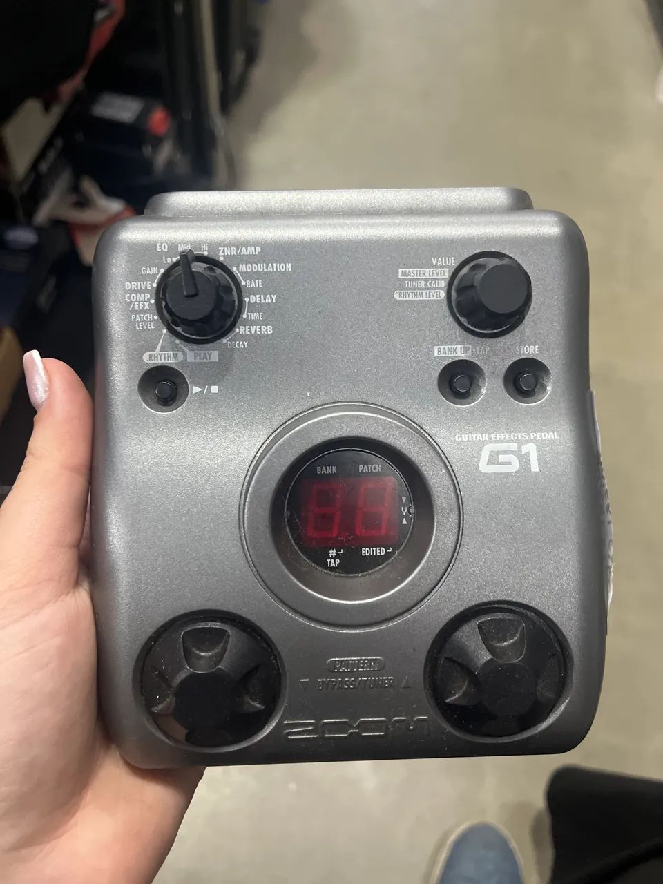 Pedaleira zoom g1