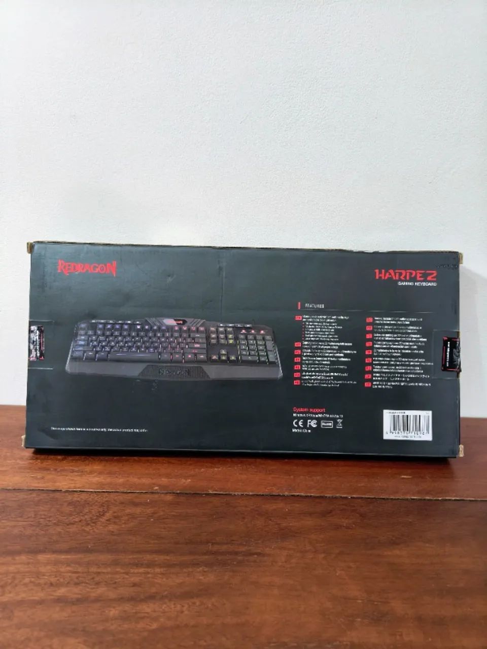 Teclado RGB Redragon Harpe- Lacrado - Foto 2