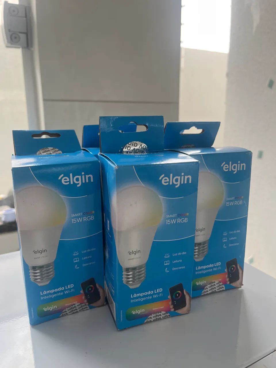 Lâmpada inteligente Elgin smart 15w