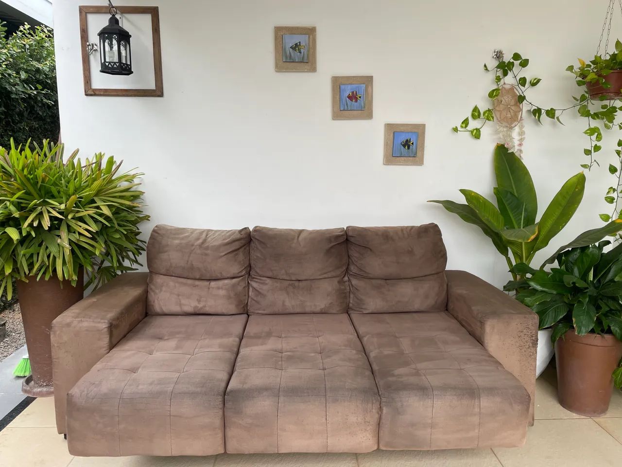 Sofá retrátil 3 lugares - Foto 2