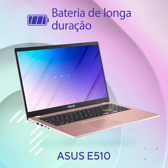 Notebook Asus 15.6 Intel N4500 4GB 128GB SSD Windows 11 Home Rosê Pink - Foto 2