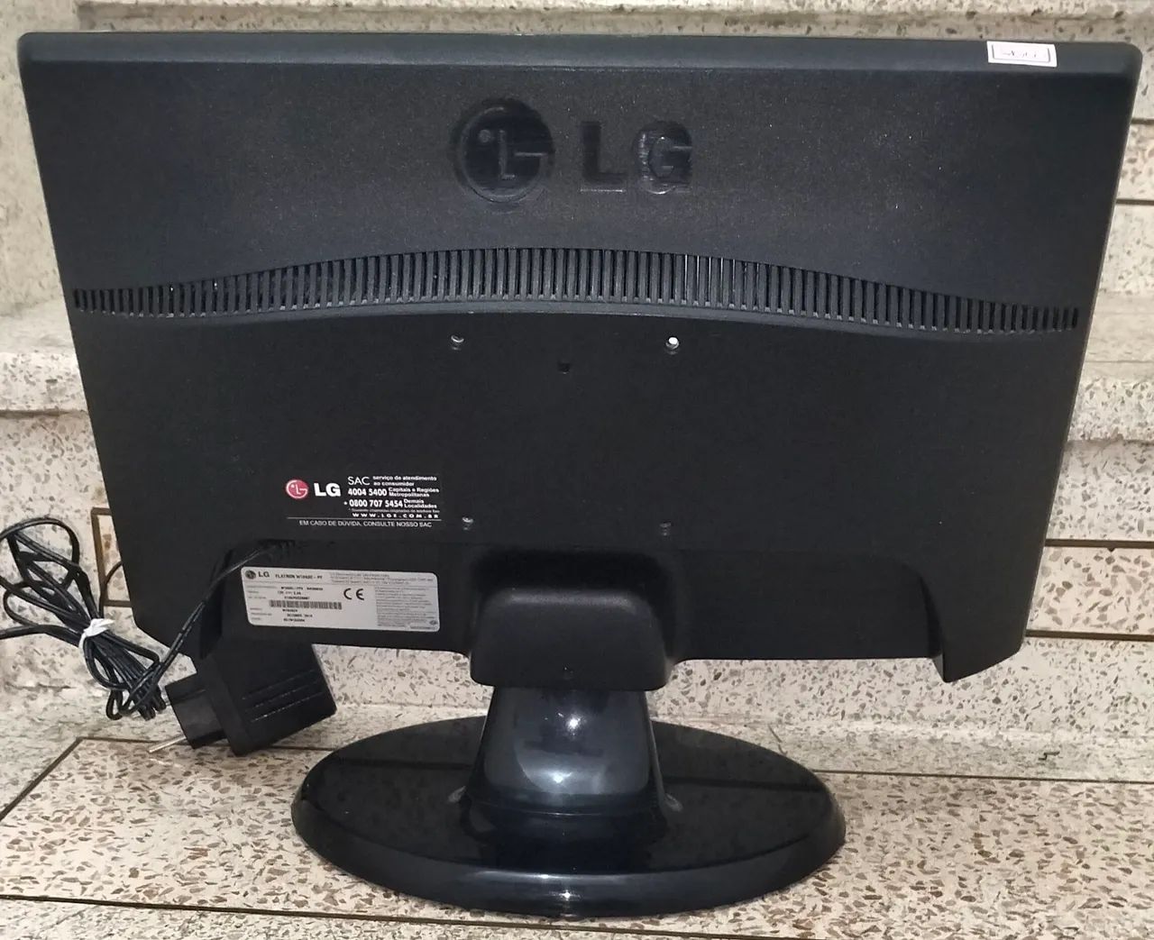 Monitor LG Flatron W1643C 15.6" LCD Widescreen - Completo com Cabos - Foto 3
