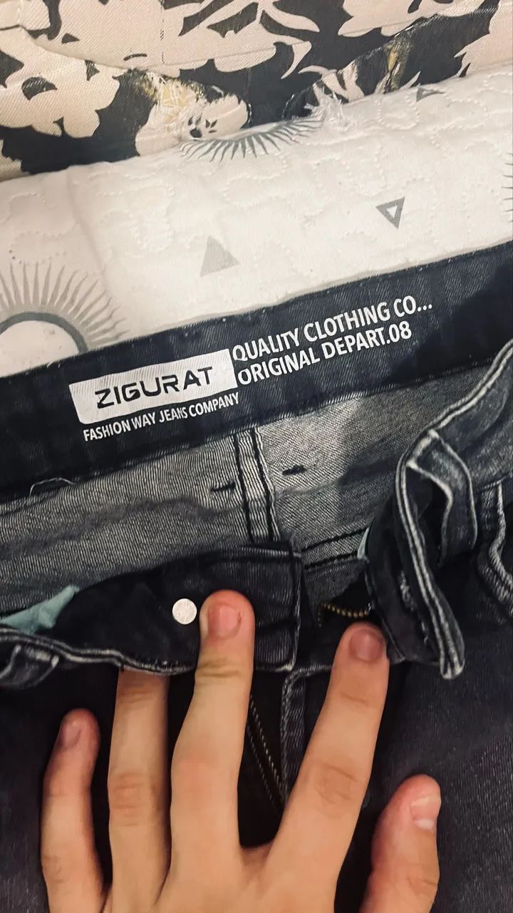 Calça zigurate masculina nova  - Foto 4