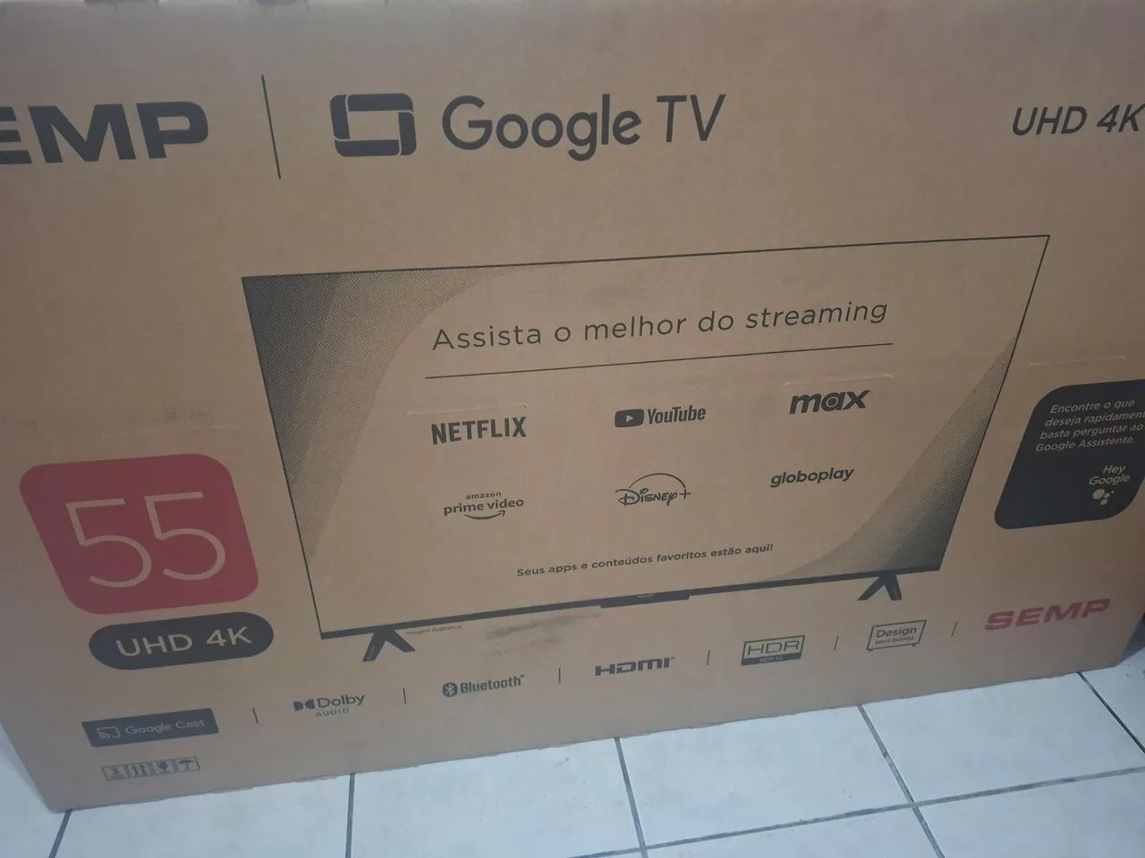 TV de 55 polegadas 