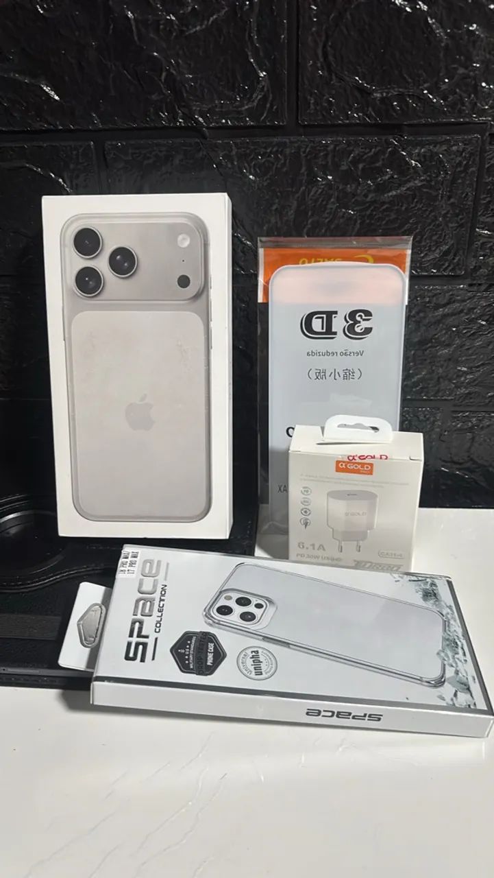 iPhone 17 pro Max 256 lacrado , silver 