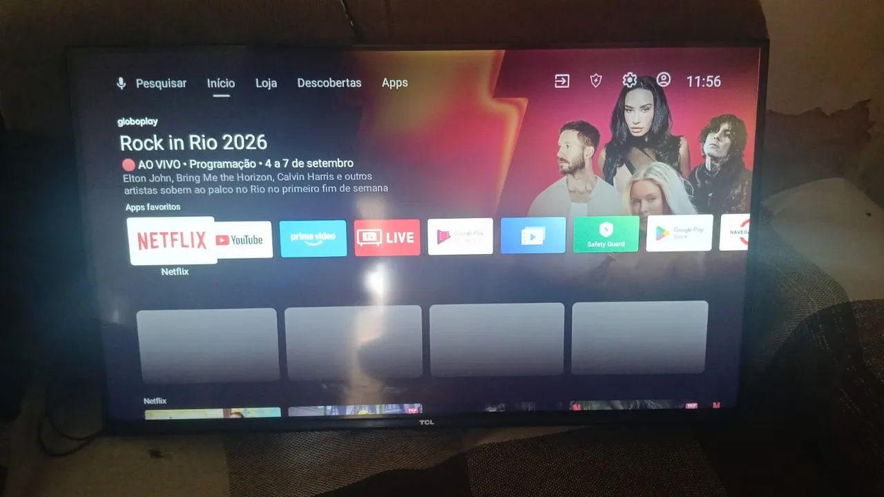Tv TCL 32 polegadas com sistema Android 