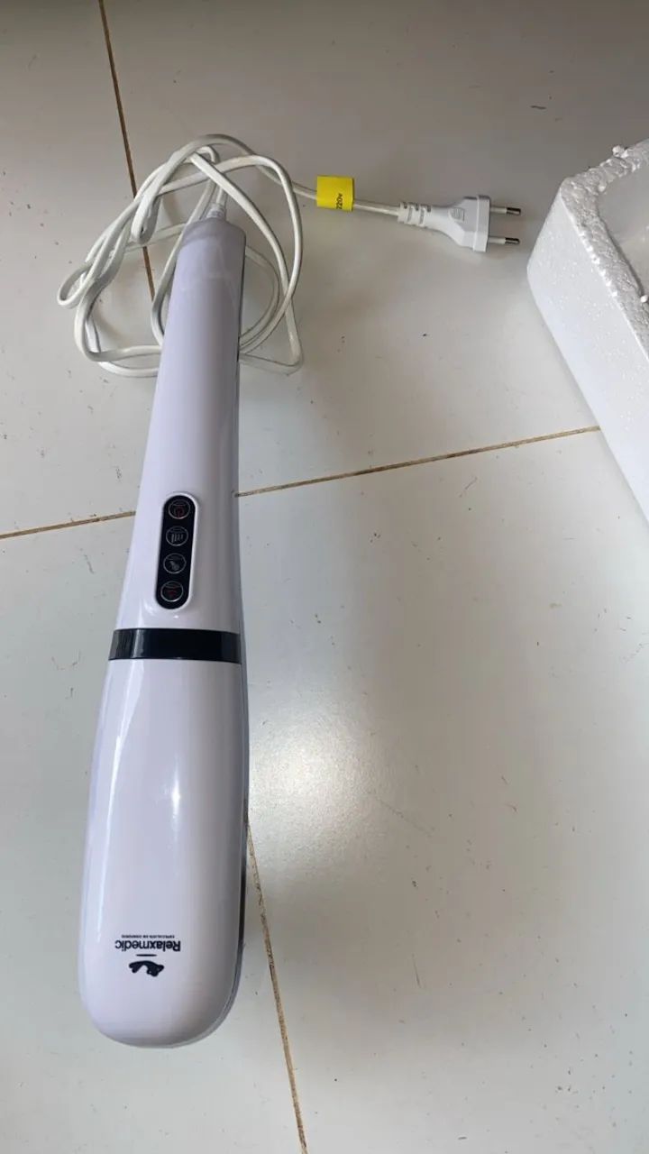 Massageador Elétrico Corporal Portátil Body Therapy Com 7 Acessórios - Foto 3