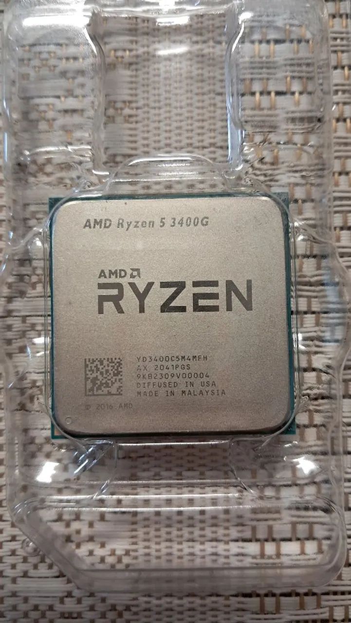 AMD Ryzen 5 3400G (Com cooler box) - Foto 2