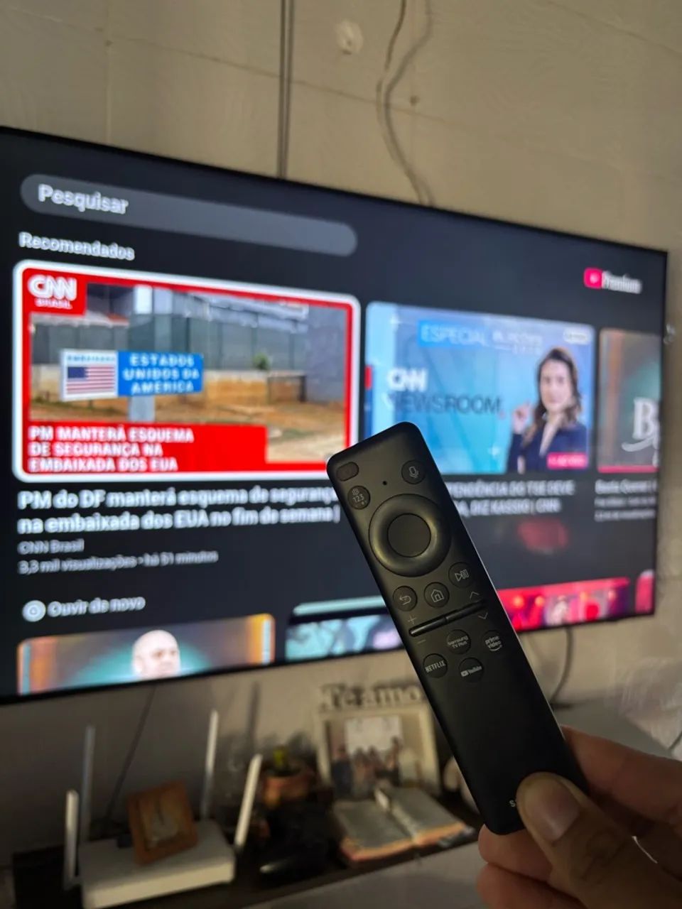 Vendo tv sansung 65 polegadas, motivo de urgência