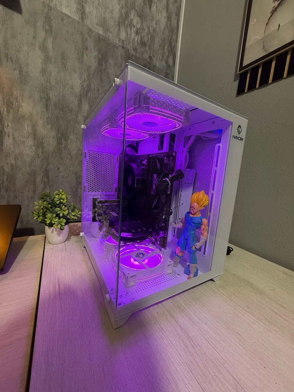 PC GAMER COMPLETO- BRANCO - Foto 4