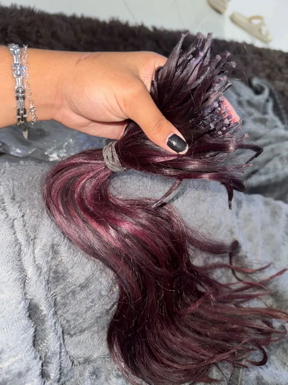 Cabelo humano  55 cm - Foto 4