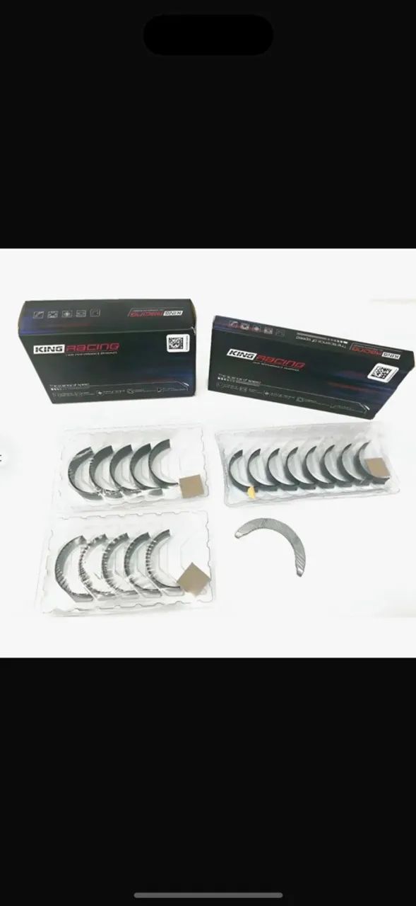 Bronzinas móveis e fixas Honda B16 medida STD 