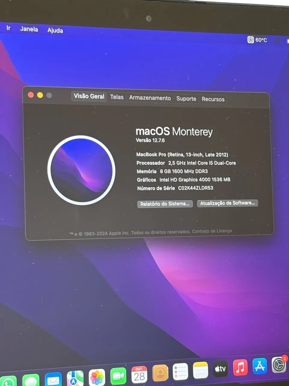Macbook pro 2012 impecável  - Foto 4