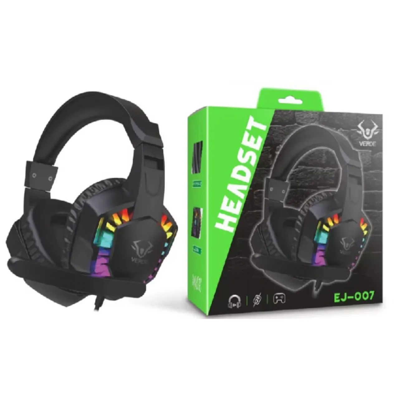 Headset gamer profissional com Microfone e RGB  - Foto 4