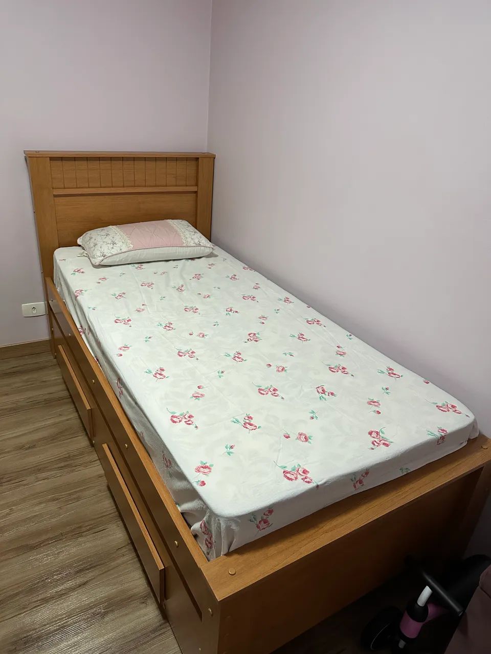 Vendo Cama de Solteiro Nova  - Foto 4