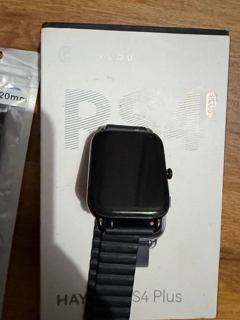 Smartwatch Haylou RS4 Plus Original + 4 Pulseiras + Película - Foto 3
