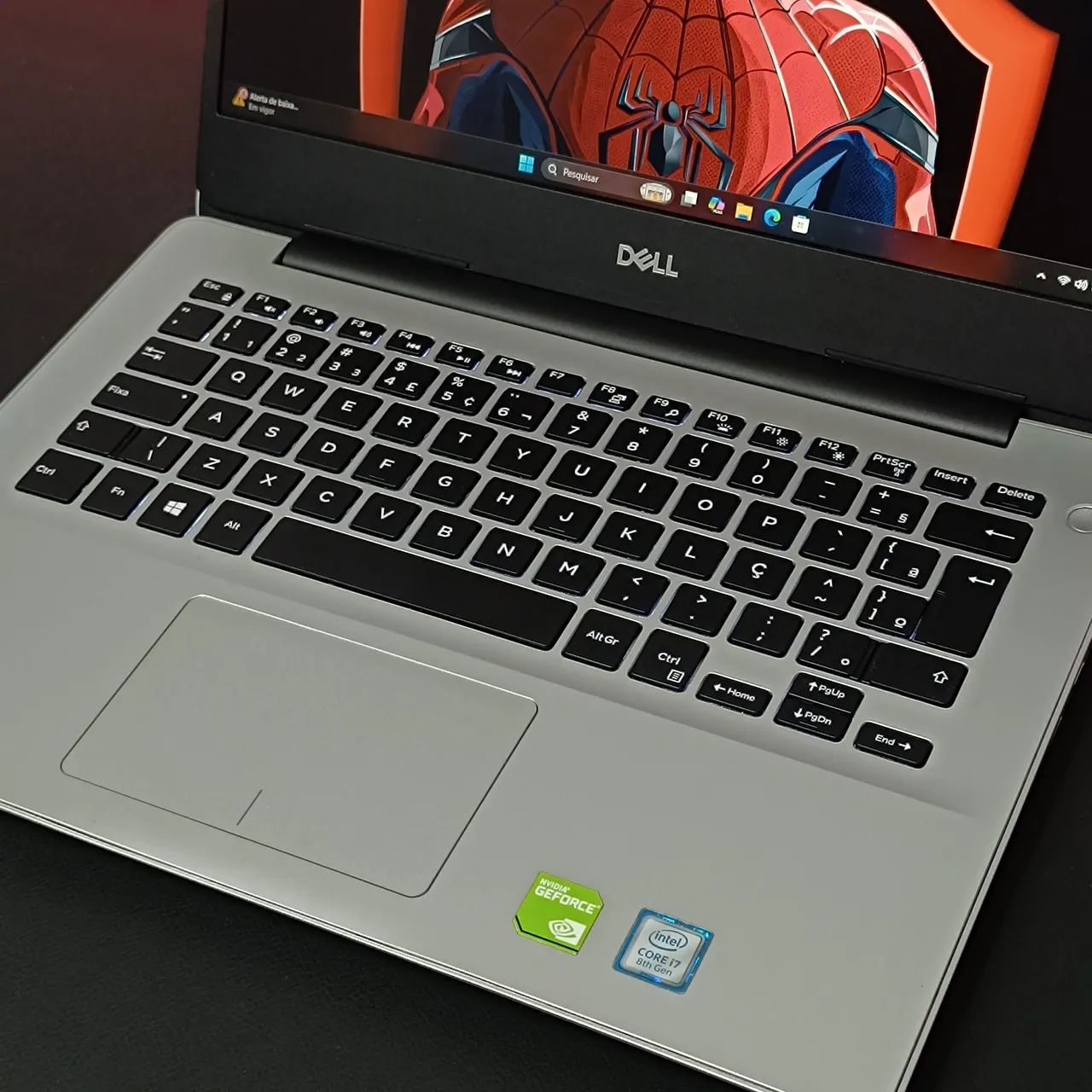 Notebook Dell Inspiron - Intel Core i7 - 16GB RAM - SSD Nvme - Placa de vídeo 2GB - IPS  - Foto 2