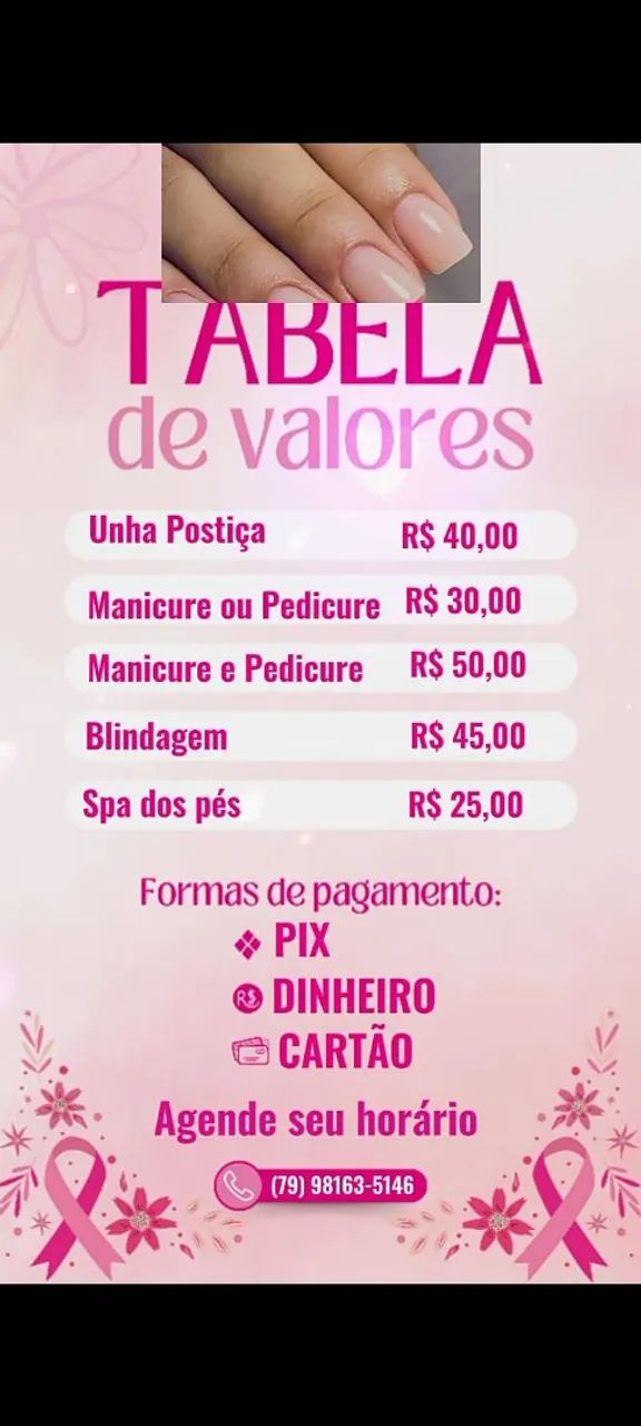 Manicure a domicílio 