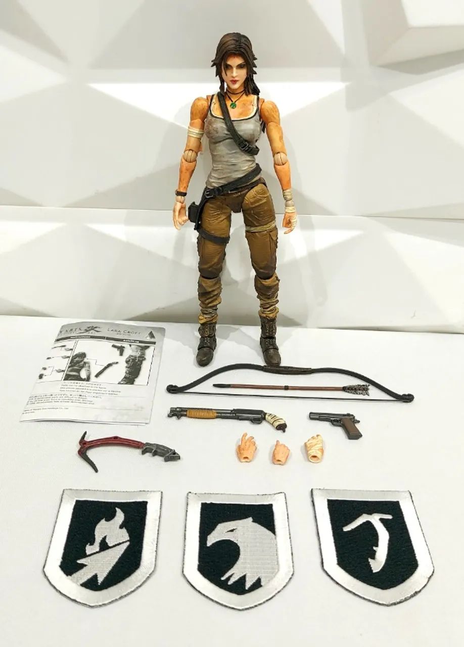Square Enix Play Arts Kai Tomb Raider Lara Croft Original - Foto 4