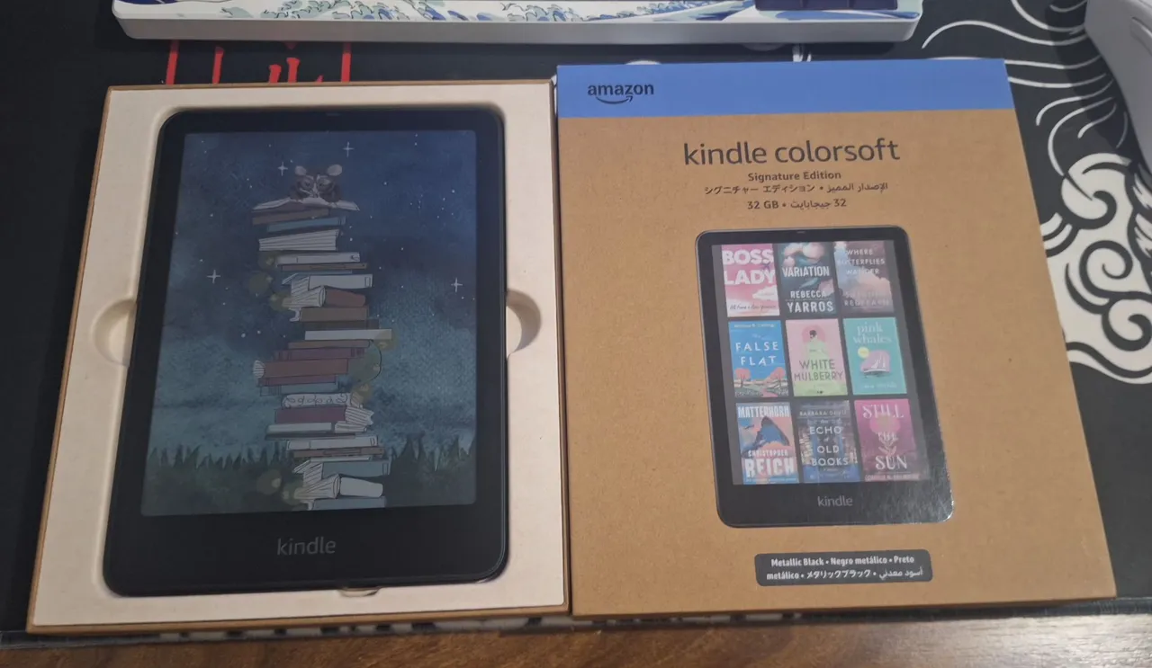 Kindle Paperwhite Signature Edition 32G青 Kindle PaperWhite Signature 32g - Tablets e E-Readers - Praia da