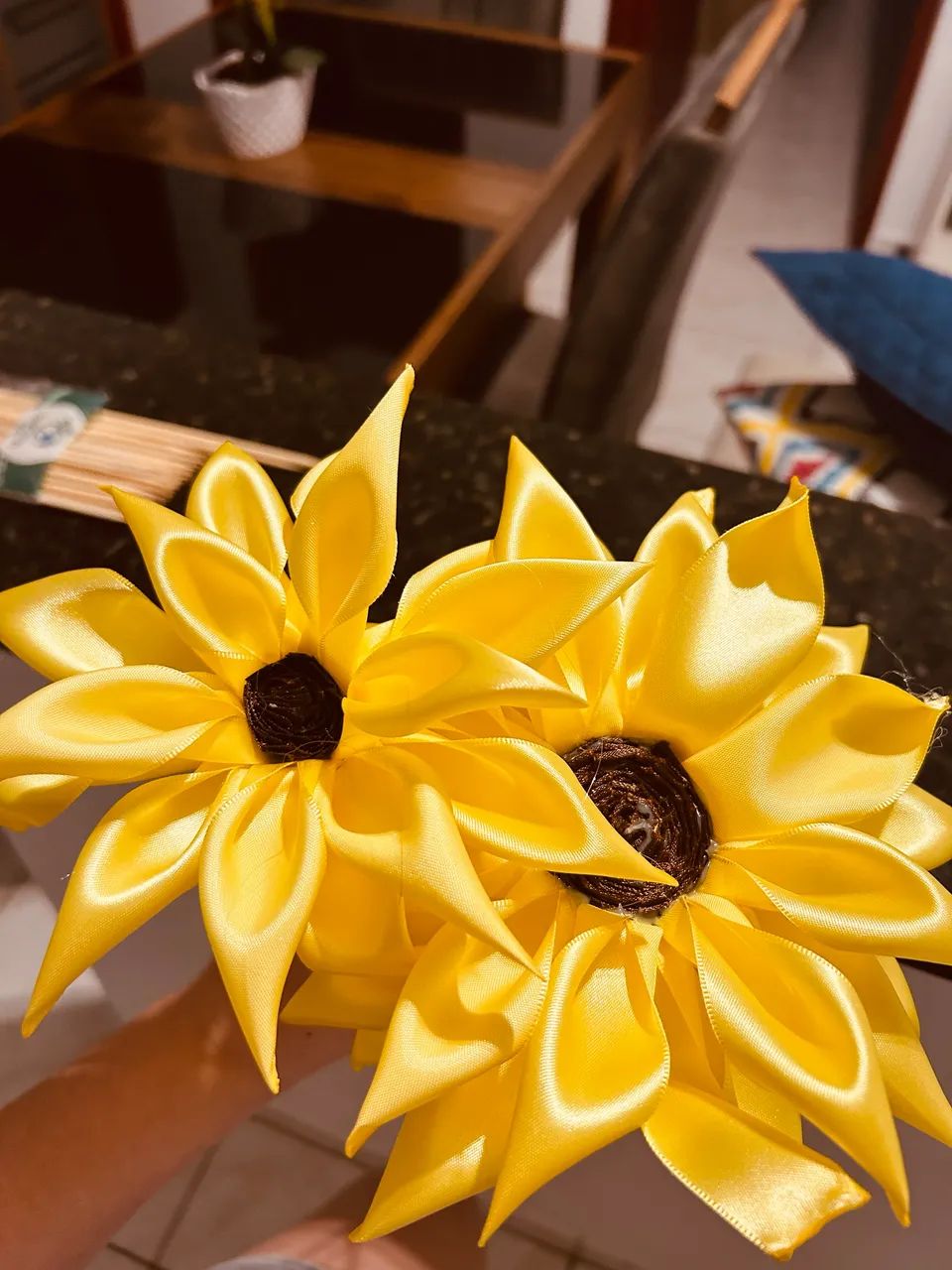 Flores de Cetim Artesanais e Personalizadas! - Foto 3