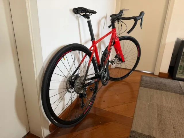 BICICLETA SPEED OGGI STIMOLLA DISC VERMELHA - Foto 3