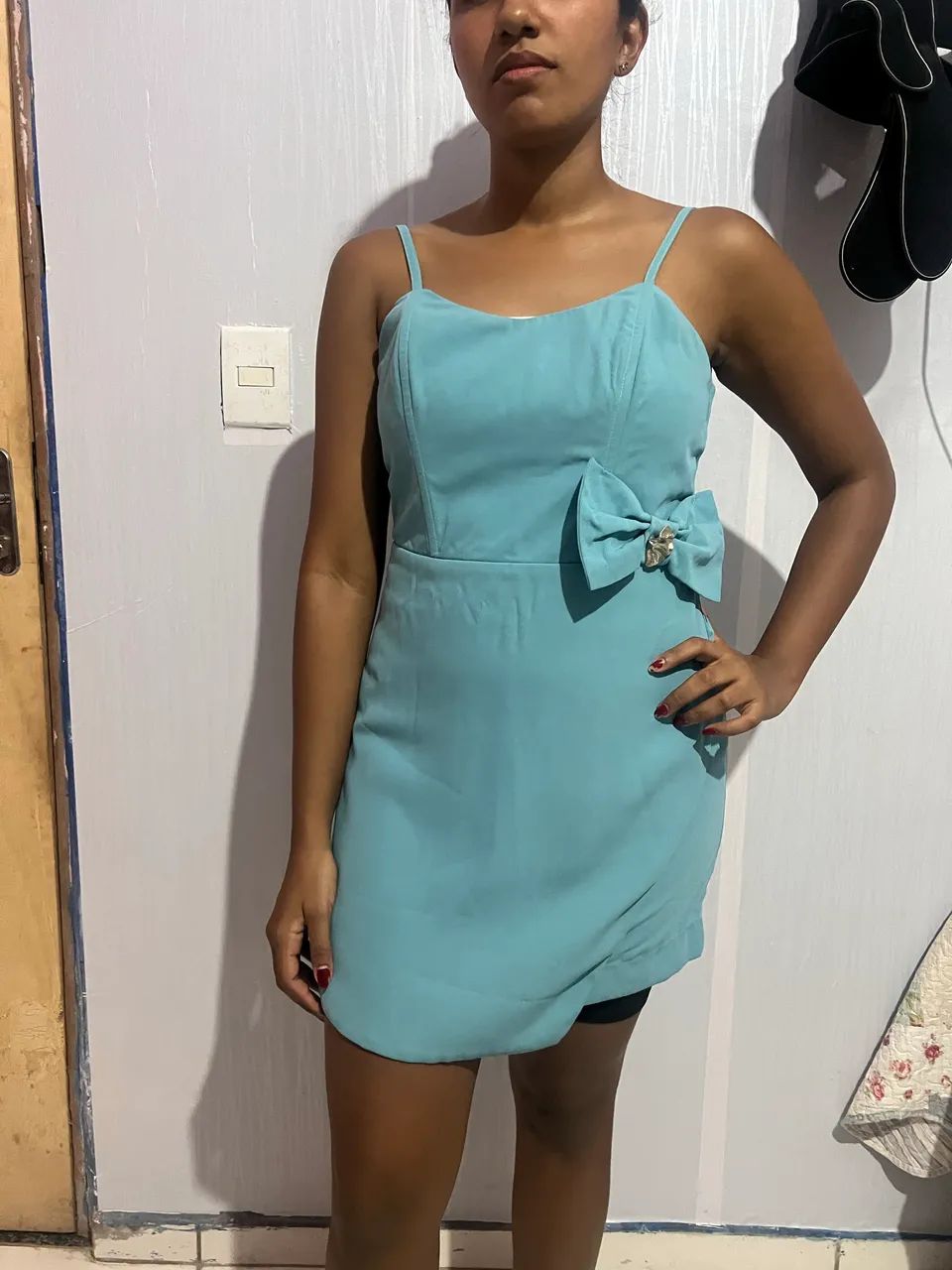 Vestido azul da candy - Foto 3