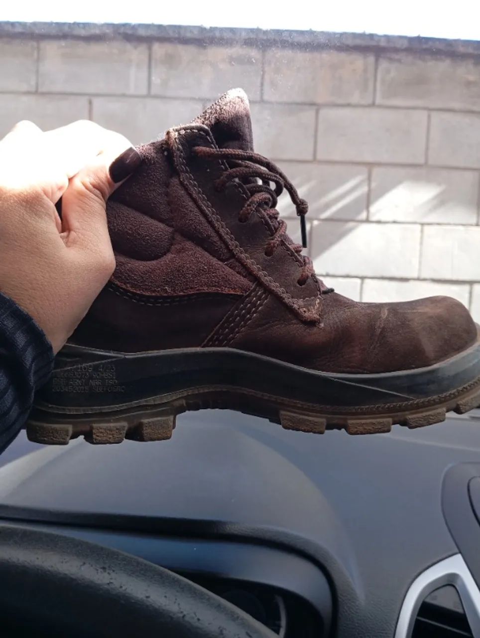 Bota com biqueira de EPI 35/36 - Foto 2