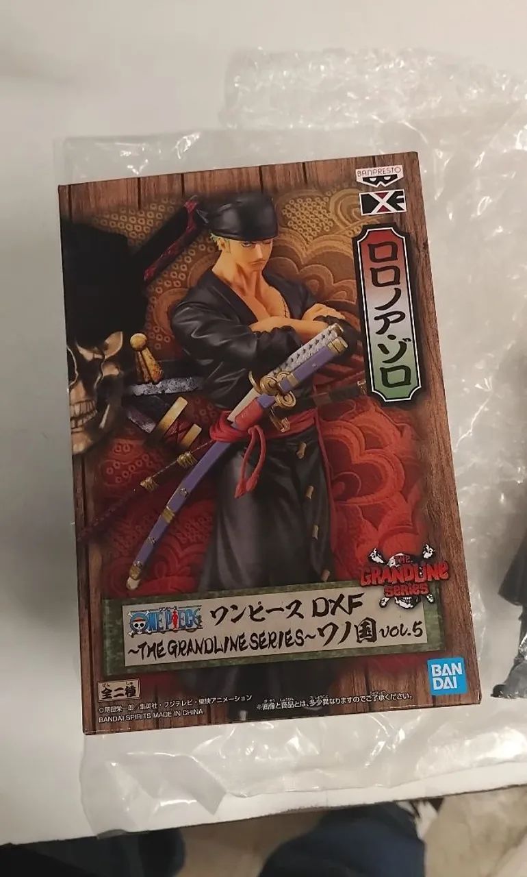 Zoro original banpresto lacrado 
