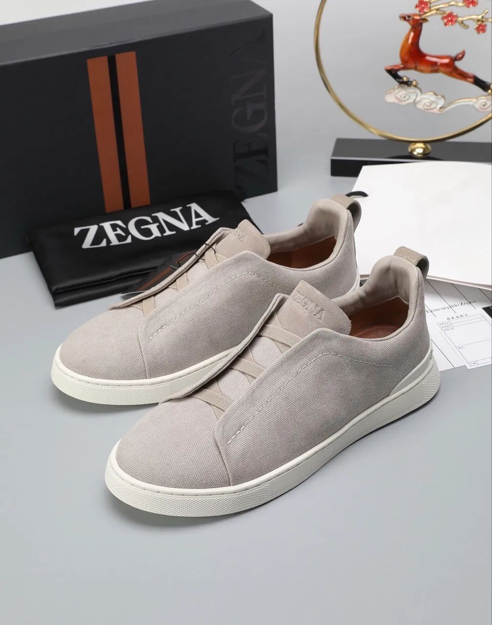 Tênis Zegna Triple Stitch - Foto 4