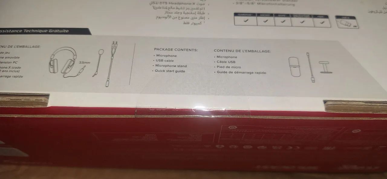 Kit Hyperx Headset Cloud Core + Microfone Solocast - Foto 3