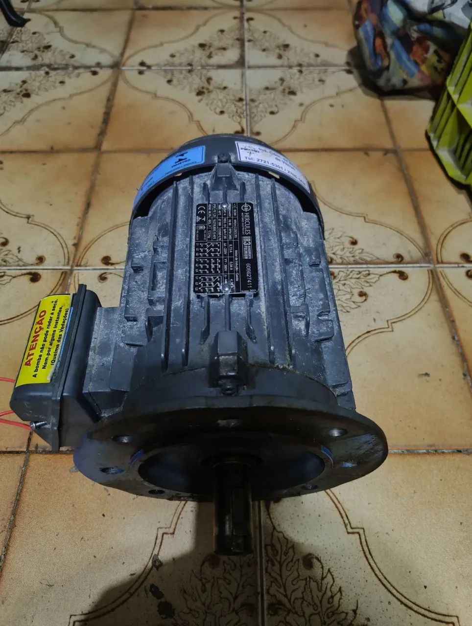 Motor elétrico de 3 CV de alta. - Foto 2