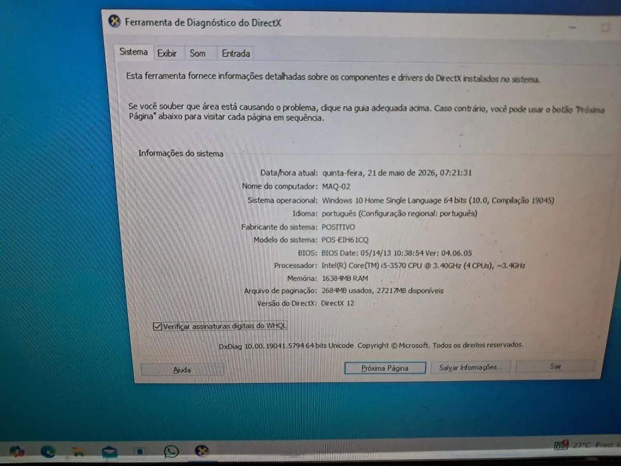 PC Intel core 3.40GHz 16GB RAM  - Foto 3