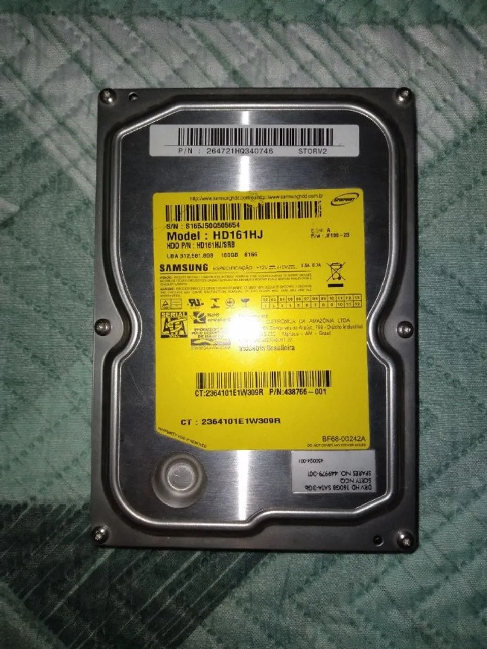 Hd 160gb consulte modelo 