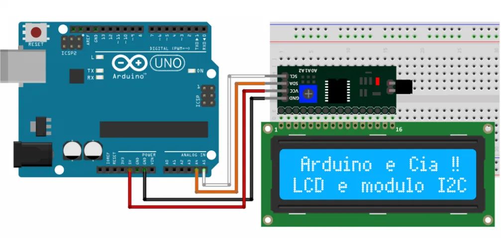 arduino Display Lcd 16x2 + Modulo I2c Pic - Foto 5