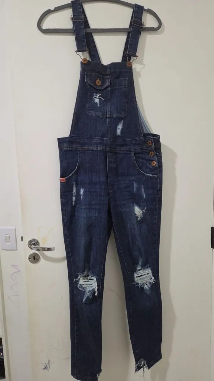 Macacão jeans 40
