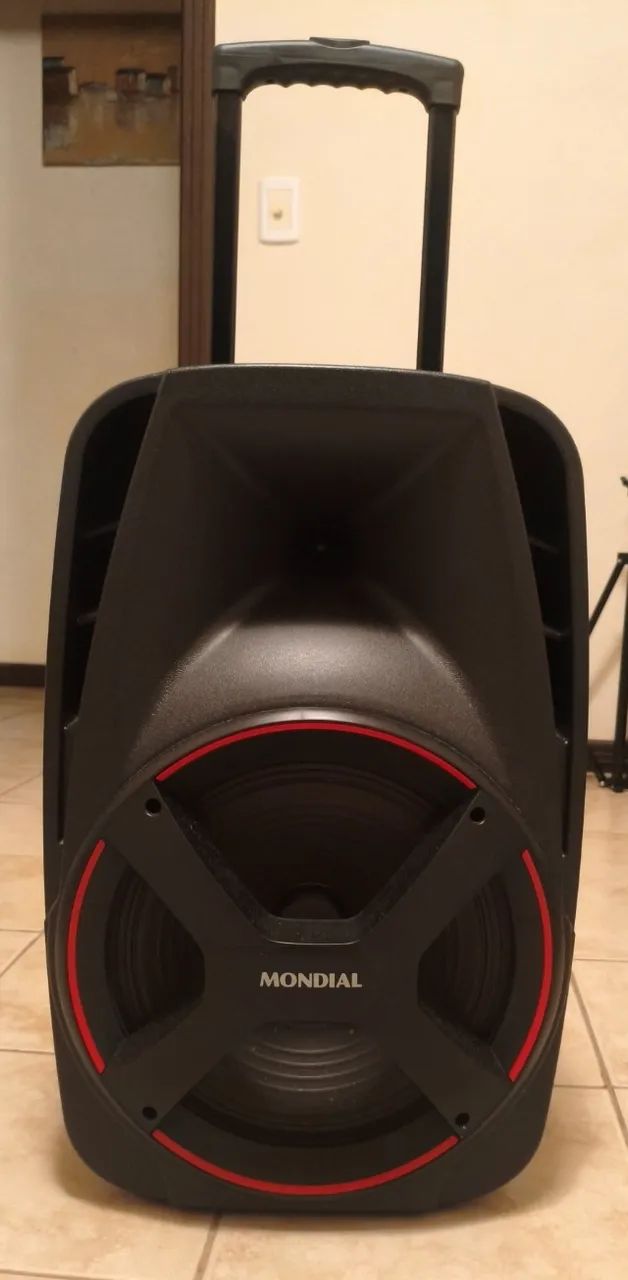 Caixa de Som Amplificada Mondial Connect Power Plus CM-550 Bluetooth 550W - Foto 2