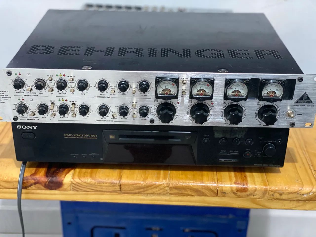 compressor valvulado Behringer Tube Composer T1952 - Foto 4
