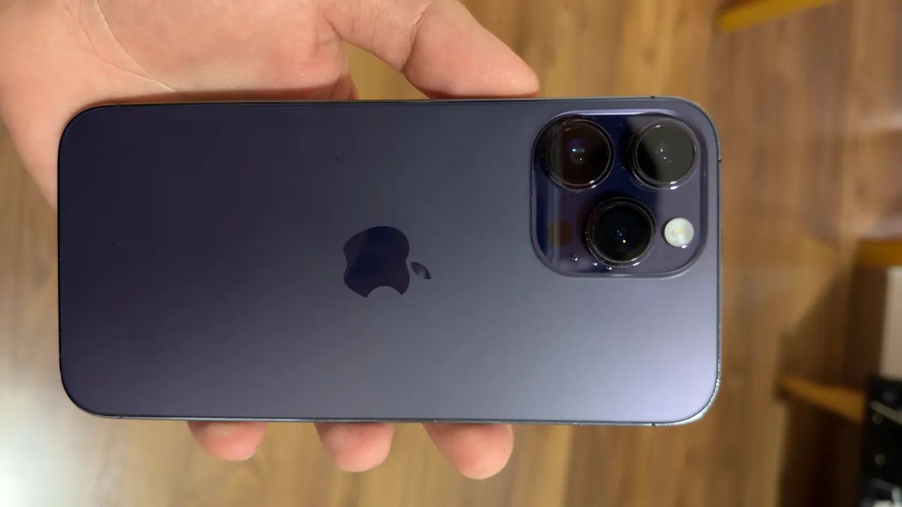 iPhone 14 PRO MAX Roxo - 100% bateria - Foto 4