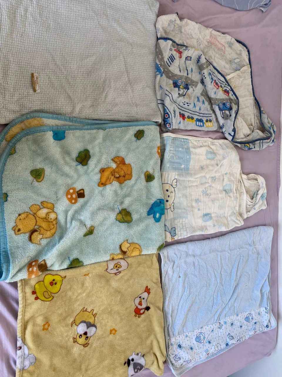 3 cobertores de bebê  - Foto 2
