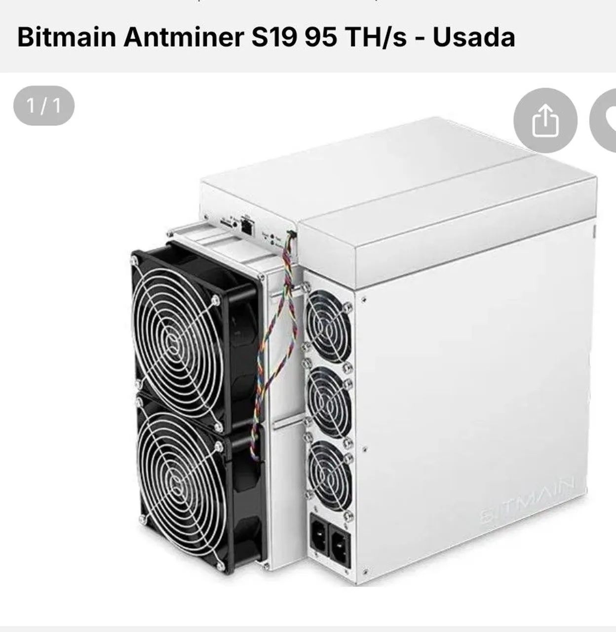Bitmain minerar btcoin
